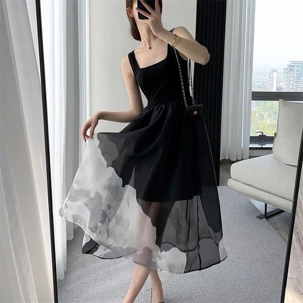 casual dresses women dress strap vintage elegant midi dress aline high waist summer dress holiday beach vestidos 230515, Black;gray
casual dresses women dress strap vintage elegant midi dress aline high waist summer dress holiday beach vestidos 230515, Black;gray