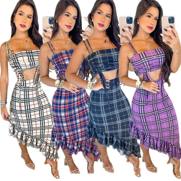 two piece tanks amd dress women skirt two-piece sets party clubwear sling drawstring pleated wrap skirts matching blouse femme, Black;gray
two piece tanks amd dress women skirt two-piece sets party clubwear sling drawstring pleated wrap skirts matching blouse femme, Black;gray