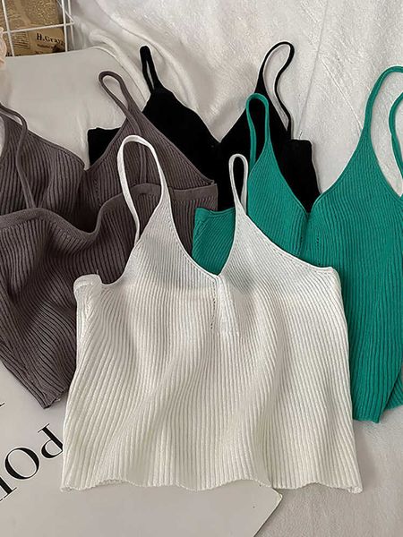 women's tanks camis heliar women plain spaghetti strap crop female v-neck knitted camisoles solid cute tank 2022 summer basic aa230515, White
women's tanks camis heliar women plain spaghetti strap crop female v-neck knitted camisoles solid cute tank 2022 summer basic aa230515, White