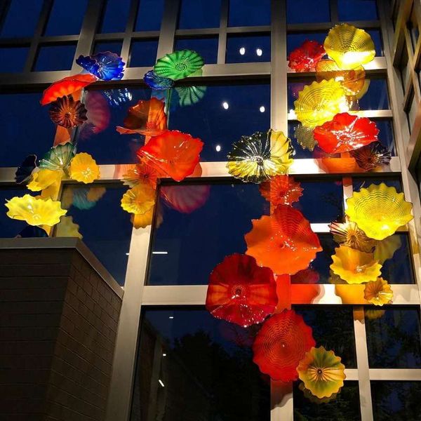 modern art decorative wall plate l lobby murano glass wall lighting holder for display
modern art decorative wall plate l lobby murano glass wall lighting holder for display