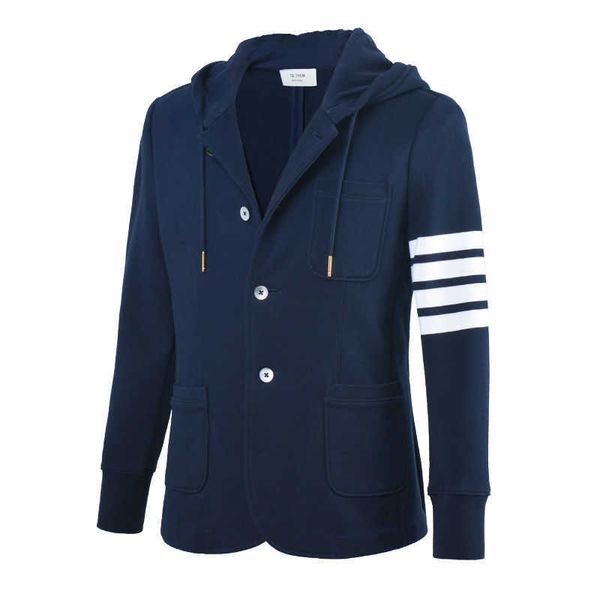 trend sweatshirt designer jacket mens casual cardigan coat slim-fit hoodie long-sleeved hooded sweater four-bar top, Black;brown
trend sweatshirt designer jacket mens casual cardigan coat slim-fit hoodie long-sleeved hooded sweater four-bar top, Black;brown