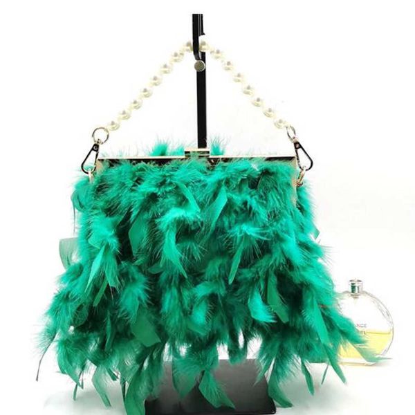 shoulder bags moon feather handbag women evening clutch white pearl chain luxury women design party purse 230426
shoulder bags moon feather handbag women evening clutch white pearl chain luxury women design party purse 230426
