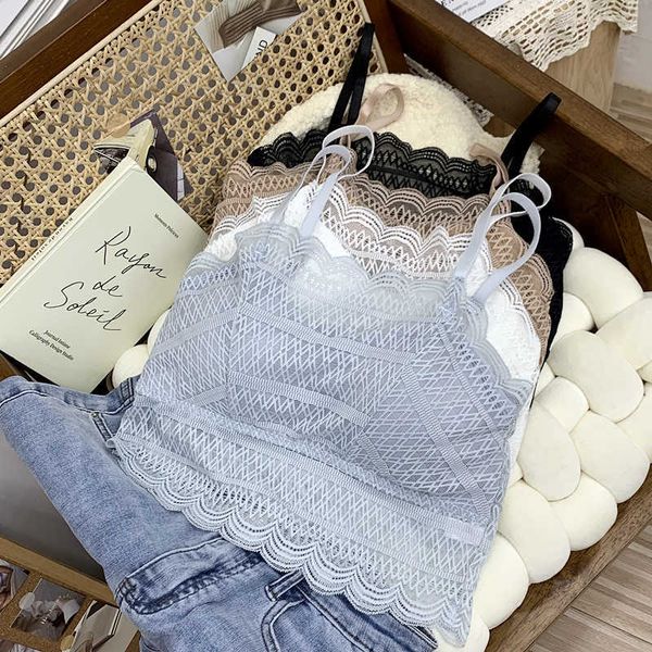 women's tanks camis heliar women lace crop with bra pad spaghetti backless knitting tank for women sweet camisole 2023 aa230515, White
women's tanks camis heliar women lace crop with bra pad spaghetti backless knitting tank for women sweet camisole 2023 aa230515, White