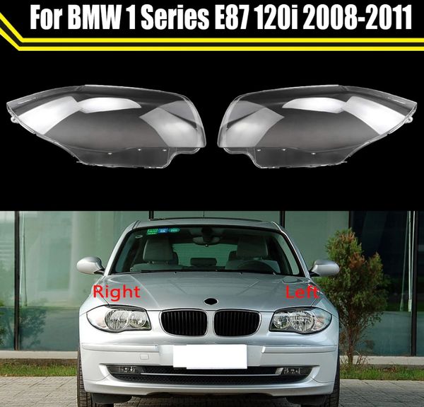 car replacement glass headlight case shell caps transparent lampshade lens cover for bmw 1 series e87 120i 2008-2011
car replacement glass headlight case shell caps transparent lampshade lens cover for bmw 1 series e87 120i 2008-2011