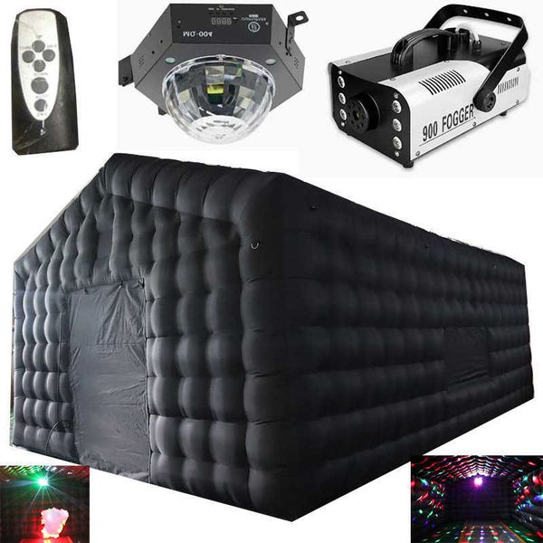 large black disco inflatable cube wedding tent square gazebo event room big mobile portable nightclub party pavilion with light
large black disco inflatable cube wedding tent square gazebo event room big mobile portable nightclub party pavilion with light