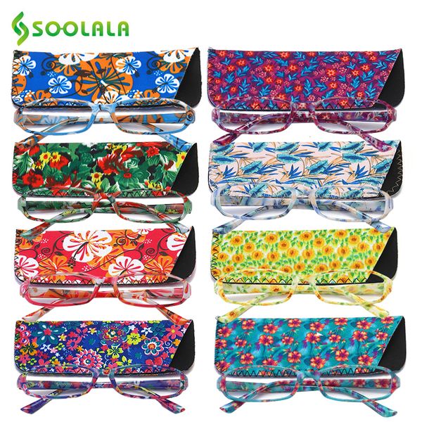 reading glasses soolala 8pcs wholesale rectangular printed reading glasses spring hinge womens mens reading glasses with case 1.0 to 4.0 230
reading glasses soolala 8pcs wholesale rectangular printed reading glasses spring hinge womens mens reading glasses with case 1.0 to 4.0 230