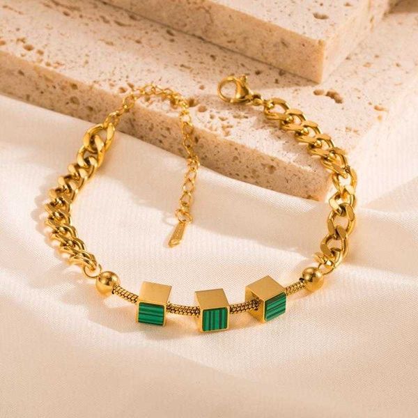 personalized stainless steel chains bracelet female special interest light luxury design shell patch chain titanium all match hand jewelry, Black
personalized stainless steel chains bracelet female special interest light luxury design shell patch chain titanium all match hand jewelry, Black