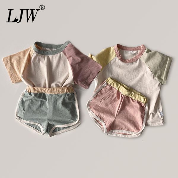 pajamas setelan anak anak bayi baju laki laki warna kontras bahu kaus lengan pendek perempuan celana kasual sederhana 230516, Blue;red
pajamas setelan anak anak bayi baju laki laki warna kontras bahu kaus lengan pendek perempuan celana kasual sederhana 230516, Blue;red