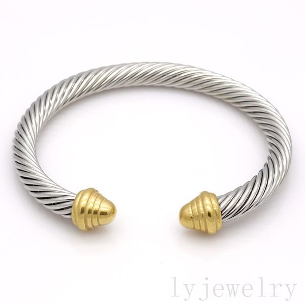 woman designer bracelet metals dy cable bangle men hand twisst polished pleasure jewelry adjustable luxury bracelet homme buckle popularity, Black
woman designer bracelet metals dy cable bangle men hand twisst polished pleasure jewelry adjustable luxury bracelet homme buckle popularity, Black