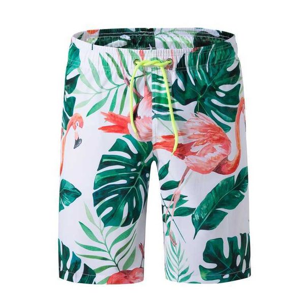 men's clothing new style loose fitting beach pants fashion trend casual shorts, White;black