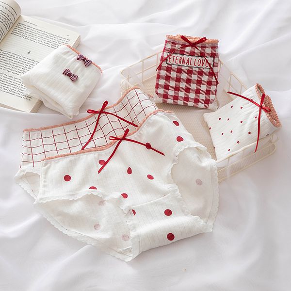 women's panties 5pcs/set cute sweet plaid women's panties cotton underwear for female ladies lingerie girl briefs lace trim mid-wa, Black;pink
women's panties 5pcs/set cute sweet plaid women's panties cotton underwear for female ladies lingerie girl briefs lace trim mid-wa, Black;pink