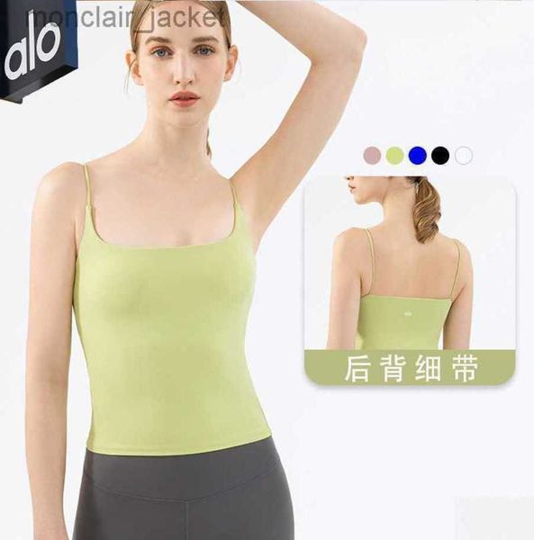 desginer yoga tank with chest pads fitness running sports bra women's summer traceless outer wear sling 23ssa, White
desginer yoga tank with chest pads fitness running sports bra women's summer traceless outer wear sling 23ssa, White