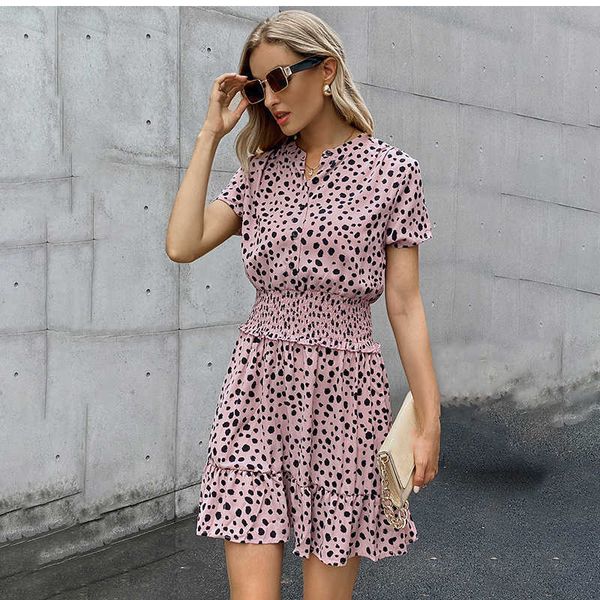 casual dresses summer mini dress black woman print short sleeve beach button party dress for women elegant office ruffled casual dress robe, Black;gray
casual dresses summer mini dress black woman print short sleeve beach button party dress for women elegant office ruffled casual dress robe, Black;gray