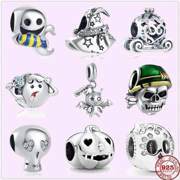925 charm beads accessories fit pandora charms jewelry wholesale christmas candy hat demon skeleton bead, Black
925 charm beads accessories fit pandora charms jewelry wholesale christmas candy hat demon skeleton bead, Black