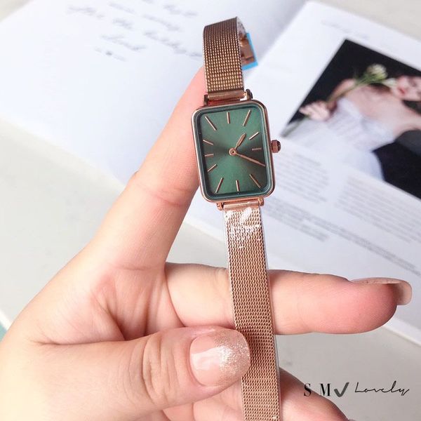 luxury women rectangle watch brand designer fashion lady watches stainless steel band quartz wristwatches for womens birthday mother's, Slivery;brown
luxury women rectangle watch brand designer fashion lady watches stainless steel band quartz wristwatches for womens birthday mother's, Slivery;brown