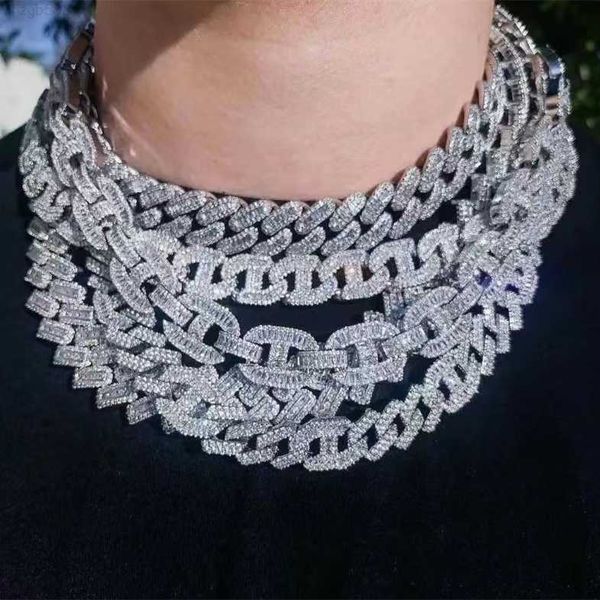 super september 14mm sterling silver hip hop jewelry necklace vvs moissanite diamond chain iced out miami cuban link bracelet
super september 14mm sterling silver hip hop jewelry necklace vvs moissanite diamond chain iced out miami cuban link bracelet