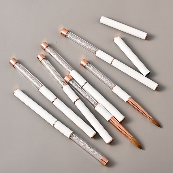 nail brushes kolinsky sable acrylic crimped uv gel builder pen crystal handle liquid powder diy manicure drawing tools 230515, Yellow
nail brushes kolinsky sable acrylic crimped uv gel builder pen crystal handle liquid powder diy manicure drawing tools 230515, Yellow