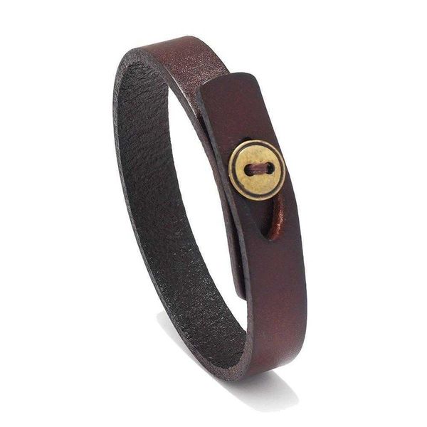 selling ornament simple personality retro cattle leather bracelet fashion accessories men and women couple, Golden;silver
selling ornament simple personality retro cattle leather bracelet fashion accessories men and women couple, Golden;silver
