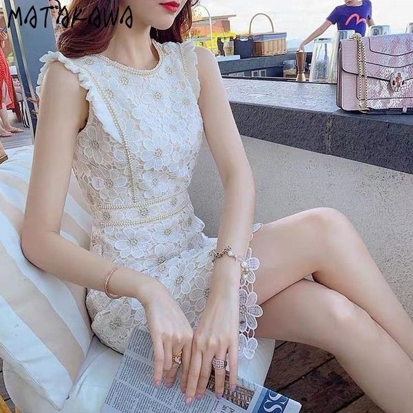 dresses matakawa midi dress korean o neck sleeveless lace robe femme summer elegant slim waist bodycon dresses patchwork pearl vestido, Black;gray
dresses matakawa midi dress korean o neck sleeveless lace robe femme summer elegant slim waist bodycon dresses patchwork pearl vestido, Black;gray