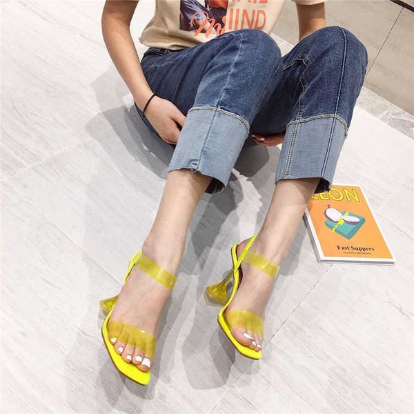 sandals fashion pvc jelly women summer open toed transparent plexiglass crystal clear heel ladies shoes 230511, Black
sandals fashion pvc jelly women summer open toed transparent plexiglass crystal clear heel ladies shoes 230511, Black