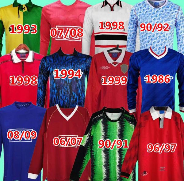 06 07 08 long retro soccer jerses 90 92 94 96 1983 1986 1993 1996 1998 1999 giggs rooney scholes beckham cantona keane solskjaer, White;black
06 07 08 long retro soccer jerses 90 92 94 96 1983 1986 1993 1996 1998 1999 giggs rooney scholes beckham cantona keane solskjaer, White;black