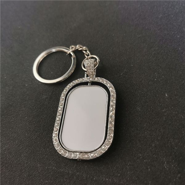 sublimation blank rotate keychains transfer printing pendant consumables two sided printing, Silver
sublimation blank rotate keychains transfer printing pendant consumables two sided printing, Silver