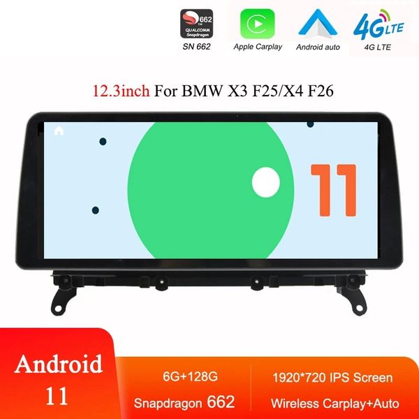 12.3" android 11 sn662 car multimedia navigation player carplay for bmw x3 f25 x4 f26 cic nbt car radio gps navi monitor
12.3" android 11 sn662 car multimedia navigation player carplay for bmw x3 f25 x4 f26 cic nbt car radio gps navi monitor