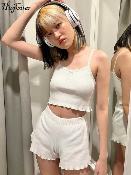 rukas women fashion 2 piece sets slips solid patchwork lace crop camis shorts summer cute streetwear sport tracksuit, White
rukas women fashion 2 piece sets slips solid patchwork lace crop camis shorts summer cute streetwear sport tracksuit, White