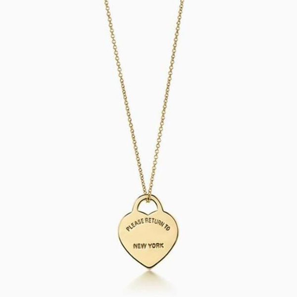 designer gold heart necklace ladies sier couple t letter necklace blue pink green red neck jewelry valentine's day gift high quality, Silver
designer gold heart necklace ladies sier couple t letter necklace blue pink green red neck jewelry valentine's day gift high quality, Silver
