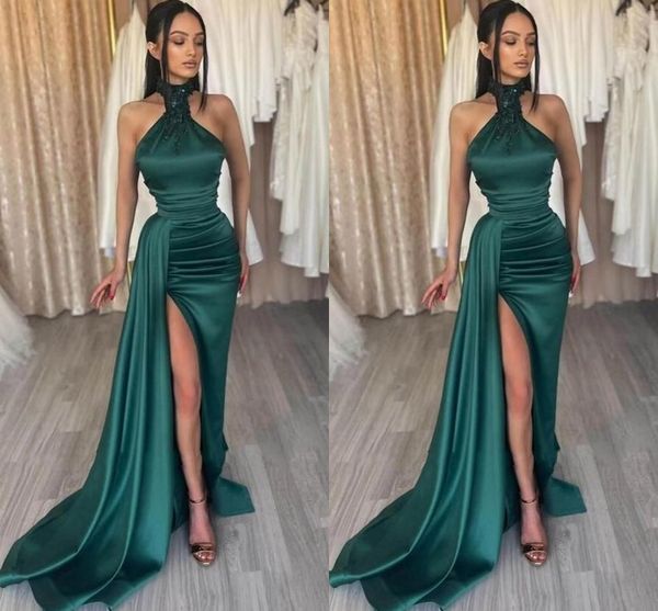 dubai arabic black mermaid prom dresses for women jewel neck beaded satin backless high side split draped formal evening pageant celebrity b
dubai arabic black mermaid prom dresses for women jewel neck beaded satin backless high side split draped formal evening pageant celebrity b