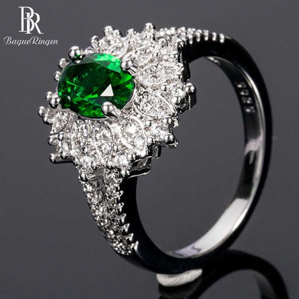 band rings bague ringen trendy ring for women 6*8mm oval shape green gemstone aaa zircon fashion jewelry fine female gift wholesale party j2, Silver
band rings bague ringen trendy ring for women 6*8mm oval shape green gemstone aaa zircon fashion jewelry fine female gift wholesale party j2, Silver