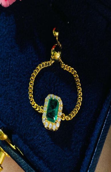 hbp fashion shipai creative chain ring adjustable and fashionable geometric ring with diamond inlaid emerald hand ornament4565800, Silver
hbp fashion shipai creative chain ring adjustable and fashionable geometric ring with diamond inlaid emerald hand ornament4565800, Silver