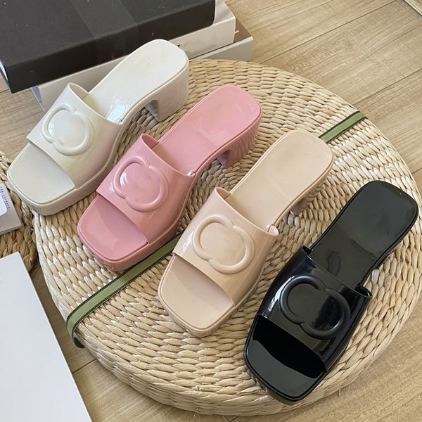 designer women fashion slide ladies shoes pvc slippers single open toe strap trend casual summer slide waterproof platform heel, Black
designer women fashion slide ladies shoes pvc slippers single open toe strap trend casual summer slide waterproof platform heel, Black