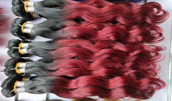 pretty style fashion burgundy body wave brazilian human hair weaves 4pcs two tone ombre color7165778, Black
pretty style fashion burgundy body wave brazilian human hair weaves 4pcs two tone ombre color7165778, Black