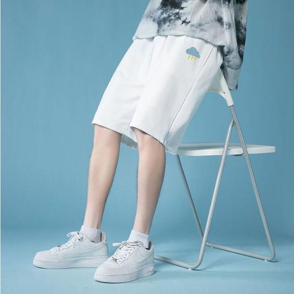 hybskr summer embroidery men oversized shorts korean women high waists cotton male casual sport short pants 220715, White;black
hybskr summer embroidery men oversized shorts korean women high waists cotton male casual sport short pants 220715, White;black