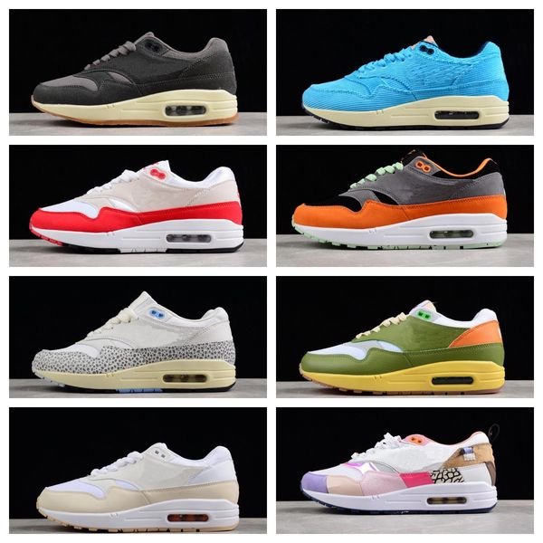 1 87 running shoes black white gum anniversary royal trainers outdoor sports sneakers size for men women 36-47
1 87 running shoes black white gum anniversary royal trainers outdoor sports sneakers size for men women 36-47