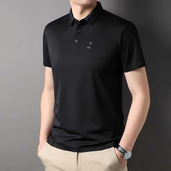 summer arc polo shirt designer tshirt mens business casual short sleeve embroidery polos silk slim pullover tee comfortable breathable top, White;black
summer arc polo shirt designer tshirt mens business casual short sleeve embroidery polos silk slim pullover tee comfortable breathable top, White;black