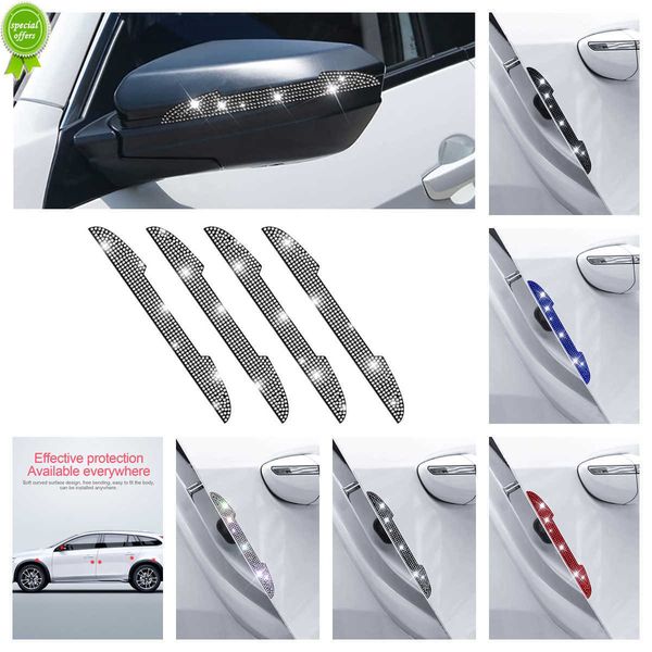 new 2/4pcs universal handle car rearview mirror door edge protector rhinestone crystal bling decoration sticker decal
new 2/4pcs universal handle car rearview mirror door edge protector rhinestone crystal bling decoration sticker decal