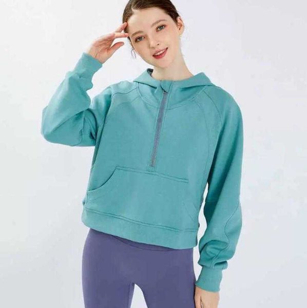 trends in designsemi zipper sweater women's scuba hoodie loose fashion leisure coat running fitness yoga casual thickened gym clothes, Black
trends in designsemi zipper sweater women's scuba hoodie loose fashion leisure coat running fitness yoga casual thickened gym clothes, Black