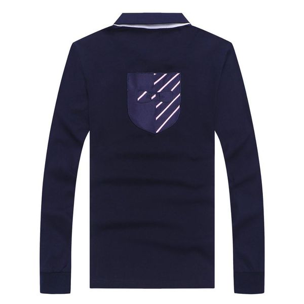 men's polos brand 2023 summer long sleeve polo shirt men embroidery casual shirts cotton tees male m to 3xl 230517, White;black
men's polos brand 2023 summer long sleeve polo shirt men embroidery casual shirts cotton tees male m to 3xl 230517, White;black
