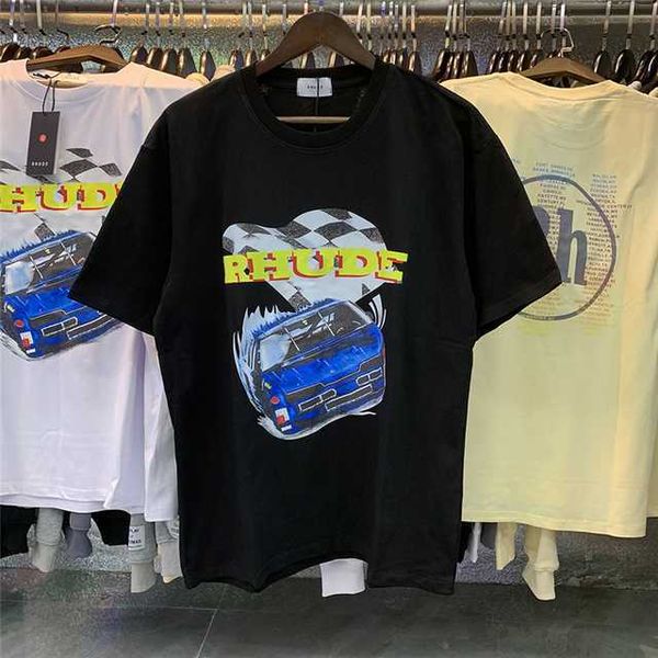 men's hoodies sweatshirts 2023ss rhude t shirt men women 1 1 version oversized hip-hop fashion t shirt rh car pattern print streetwear, Black
men's hoodies sweatshirts 2023ss rhude t shirt men women 1 1 version oversized hip-hop fashion t shirt rh car pattern print streetwear, Black
