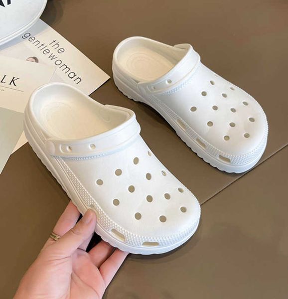 summer women's sports sandals non slip headed casual fashion hole shoes simple thick sole slippers women's, Black
summer women's sports sandals non slip headed casual fashion hole shoes simple thick sole slippers women's, Black