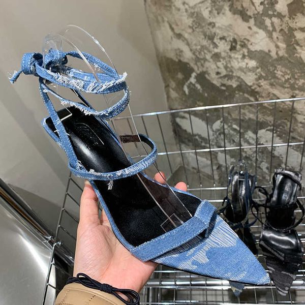 nxy sandals stiletto heels pumps shoes for ladies 2023 in female denim fashion cross-tied pointed toe woman high 230511, Black
nxy sandals stiletto heels pumps shoes for ladies 2023 in female denim fashion cross-tied pointed toe woman high 230511, Black