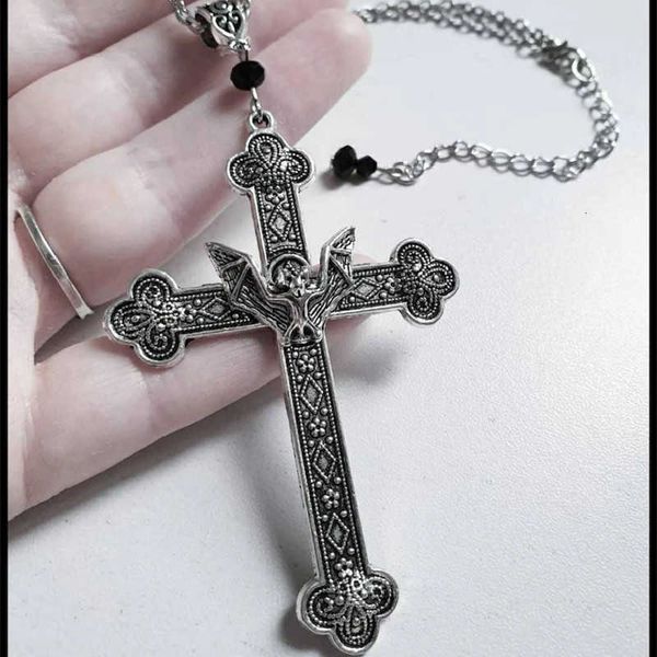 jewelry pendant necklace gothic diy zinc alloy jewelry accessories cross bat necklace pendant chain straight, Black
jewelry pendant necklace gothic diy zinc alloy jewelry accessories cross bat necklace pendant chain straight, Black