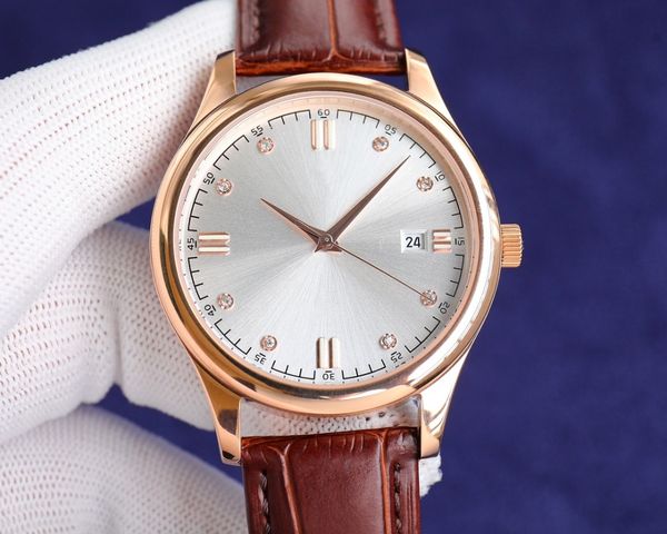the latest popular, luminous design, automatic watch men's simple atmospheric watch diameter 40mm with 316 fine steel case, Slivery;golden
the latest popular, luminous design, automatic watch men's simple atmospheric watch diameter 40mm with 316 fine steel case, Slivery;golden