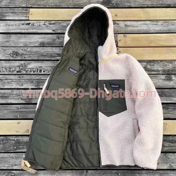 22 autumn winter double-sided lamb velvet cotton jacket windproof and warm hooded cotton jacket for men and women 7gez, Blue;gray
22 autumn winter double-sided lamb velvet cotton jacket windproof and warm hooded cotton jacket for men and women 7gez, Blue;gray