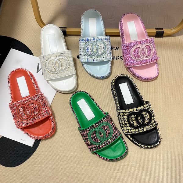fashion designer lady slippers womens flats thick bottom leather slipper scuffs woman beach slides shoes l colorful sandal size 35-40, Black
fashion designer lady slippers womens flats thick bottom leather slipper scuffs woman beach slides shoes l colorful sandal size 35-40, Black