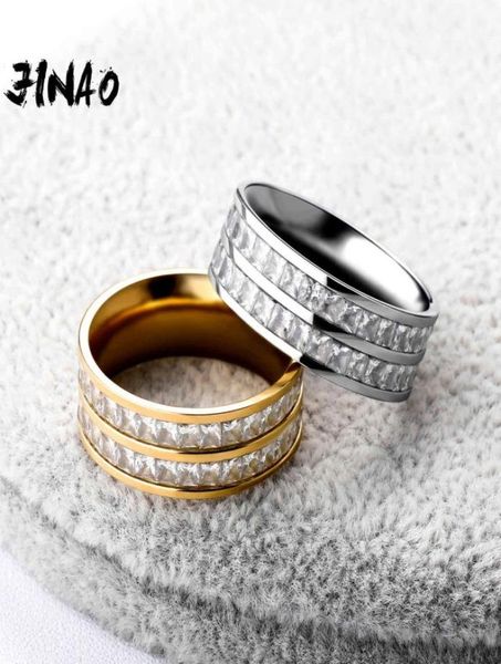 jinao 2021 two rows of zircon personality iced out aaa cz stainless steel ring men jewelry for gift8052824, Silver
jinao 2021 two rows of zircon personality iced out aaa cz stainless steel ring men jewelry for gift8052824, Silver