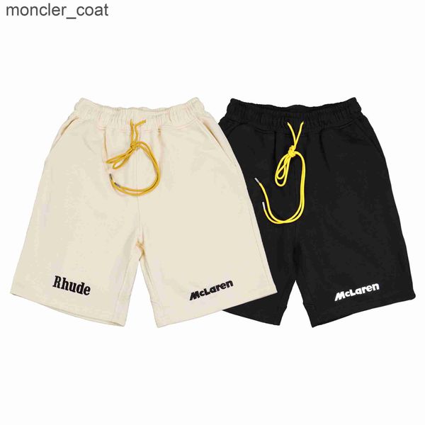 men's shorts men women casual embroidery rhude shorts black apricot drawstring back pocket rhude breeches with tags, White;black
men's shorts men women casual embroidery rhude shorts black apricot drawstring back pocket rhude breeches with tags, White;black
