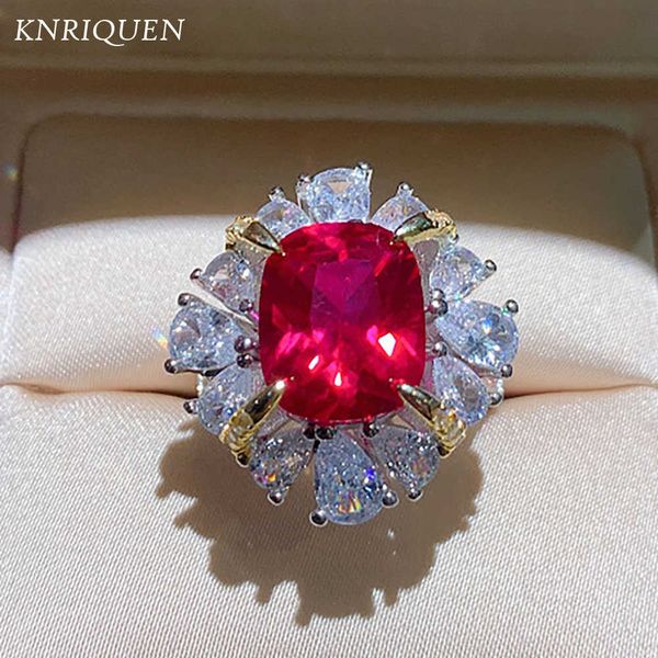 band rings knriquen wedding party rings for women luxury ruby gemstone high carbon diamond engagement ring fine jewelry anniversary gift j23, Silver
band rings knriquen wedding party rings for women luxury ruby gemstone high carbon diamond engagement ring fine jewelry anniversary gift j23, Silver